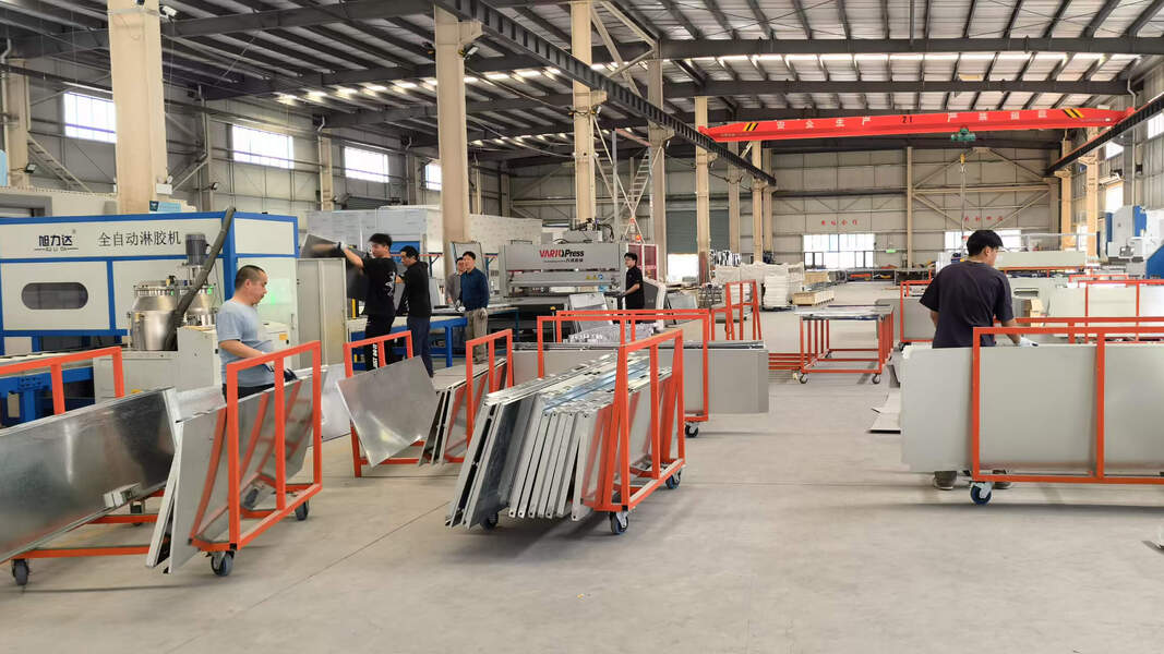 Changzhou YOHO Industrial Door Co., Ltd. manufacturer production line