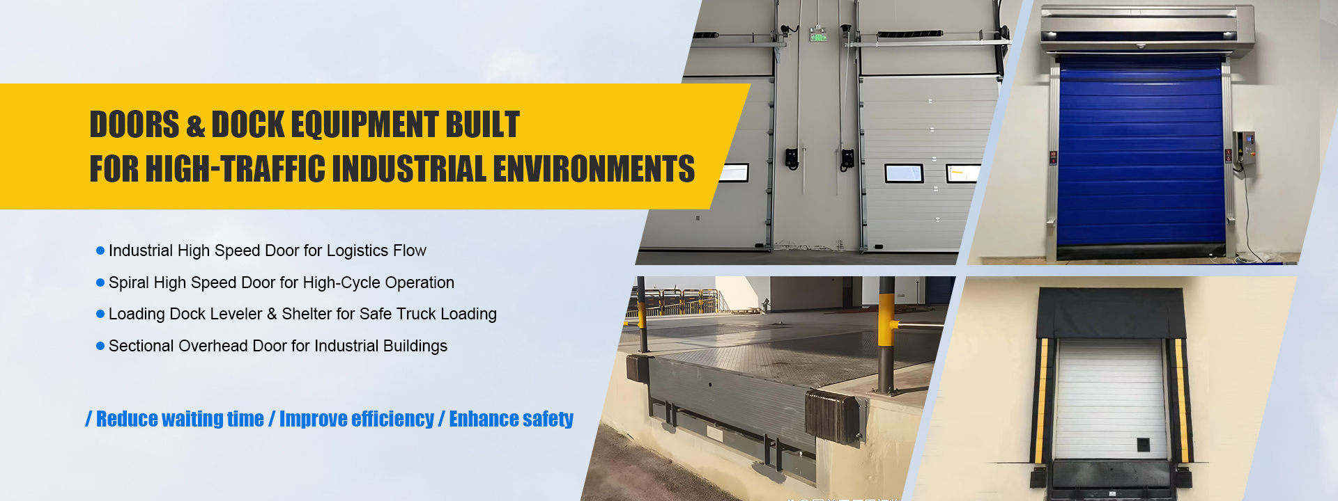 Chất lượng Cửa cao tốc công nghiệp Nhà máy