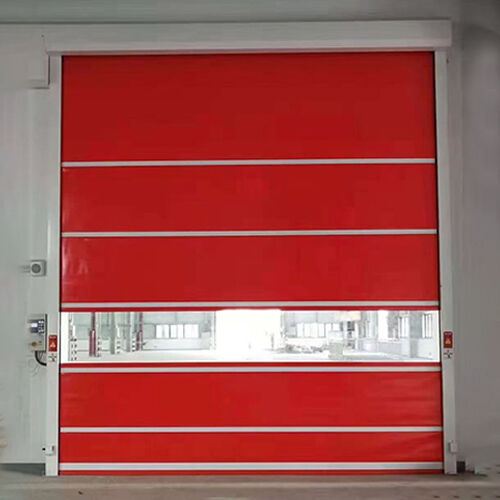 Hygienic High-Sealing PVC Industrial High Speed Door For Food Processing Facilities