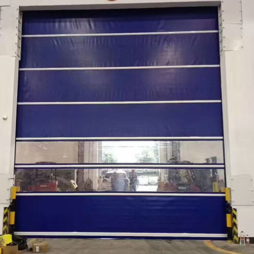 Low-Noise 380V 220V Industrial High Speed Garage Door For Underground Parking Facilities
