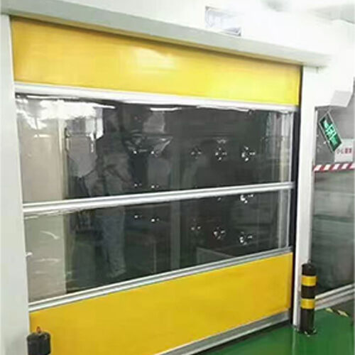 Safety-Protected Hygienic Industrial High Speed Door For Food Processing Operations