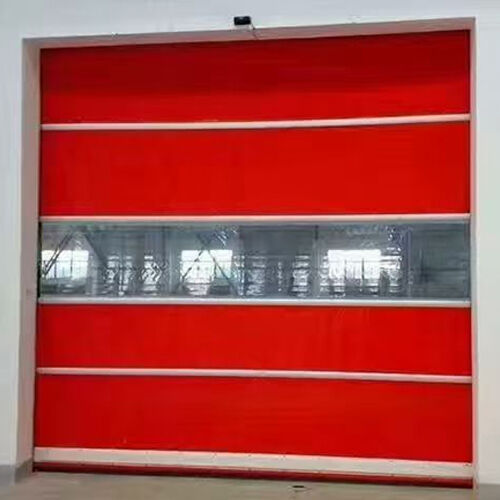 Customizable Width Industrial High Speed Rapid Roll Door For Warehouse Logistics