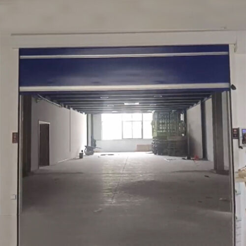 Waterproof Premium PVC Industrial High Speed Roll Up Door For High-Speed Operation Environments