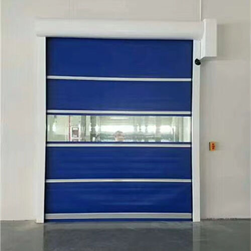 Waterproof Premium PVC Industrial High Speed Roll Up Door For High-Speed Operation Environments