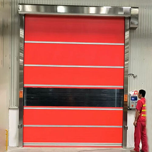 Corrosion-Resistant Stainless Steel Industrial High Speed Door For Harsh Environment Applications