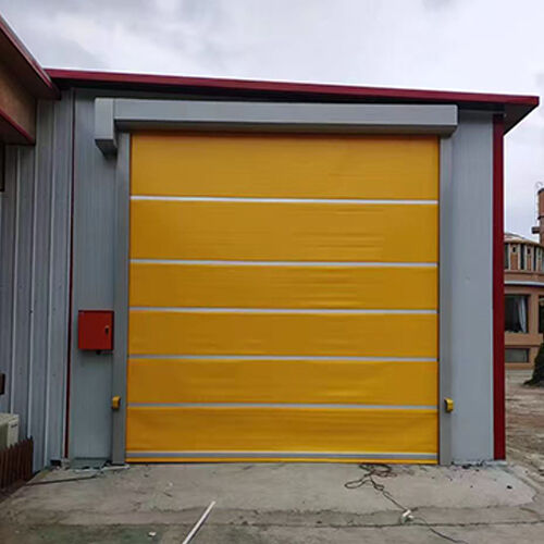 Industrial High Speed Door For Warehouse Logistics Centers With Fast Operation And High Frequency Performance