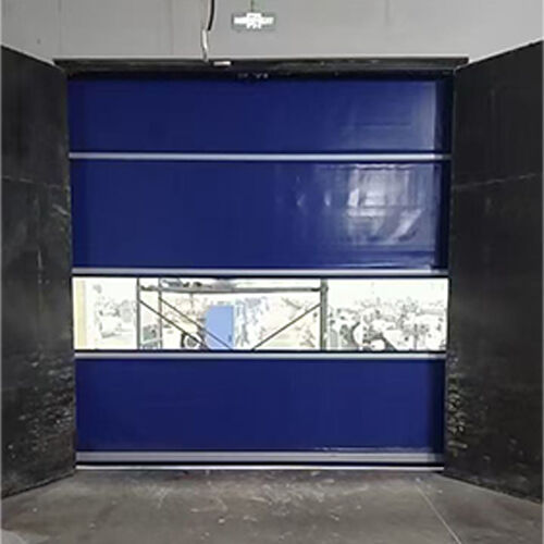 Fast  Durable Energy-saving Solution High-speed PVC Industrial Door For Factories And Warehouses