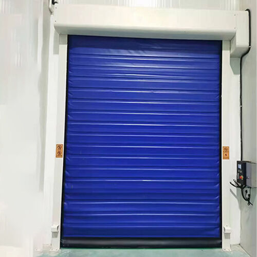 Industrial High Speed Insulated Doors 0.75-3.8KW For Indoor Energy Saving Passage