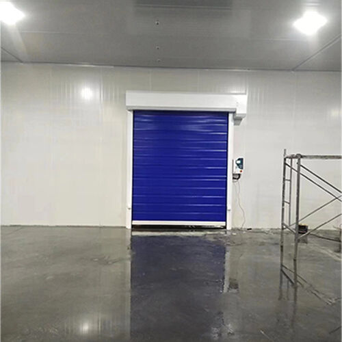 Industrial High Speed Insulated Doors 0.75-3.8KW For Indoor Energy Saving Passage