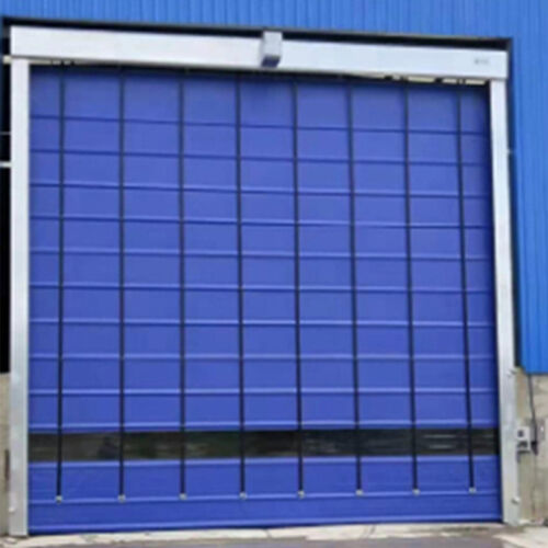 Safety Insulated Industrial High Speed Folding Door for Automotive Parts Warehouse Operations