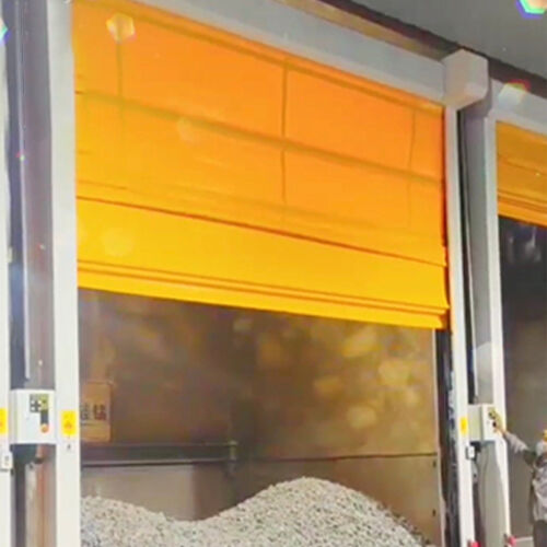 Wind Resistant High Speed Stacking Door 0.6m/s–1.2m/s For Office Logistics Channels
