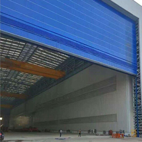 Curtain Thick 0.8mm–1.2mm High Speed Stacking Door For Electronics Workshops