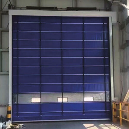 Curtain Thick 0.8mm–1.2mm High Speed Stacking Door For Electronics Workshops