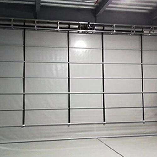 0.6m/s-1.2m/s Insulated Industrial High Speed Folding Door for Beverage Processing Operations