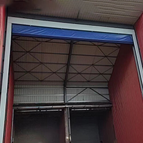 Width 1000mm-12000mm High Speed Folding Door with Temperature Stability Cold Storage Operations