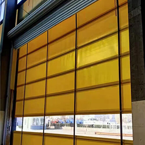Width 1000mm-12000mm High Speed Folding Door with Temperature Stability Cold Storage Operations