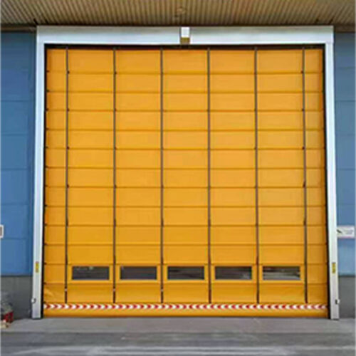 High Overload Capacity High Speed Folding Door for Warehousing Logistics Center Operations