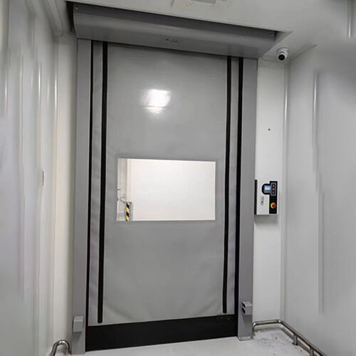 Easy To Install Up & High Sealing Performance High Speed Zipper Door For Clean Areas