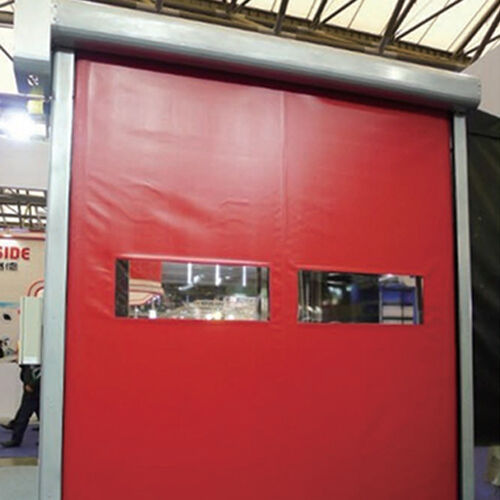 High Speed Self-Repairing Industrial Door Equipped With Multiple Opening Methods For Logistics Center
