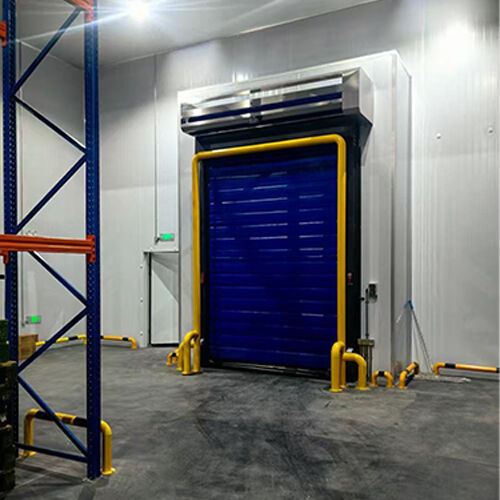Durable High Speed Freezer Door 1.5-3.8KW Rapid Opening Closing Cold Storage Operations