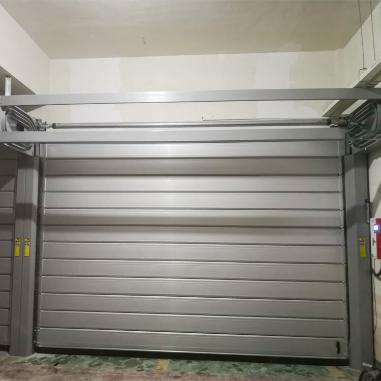 0.6-1.5m/s Aluminum Alloy Spiral High Speed Rapid Access Door For Machining Workshop Operations