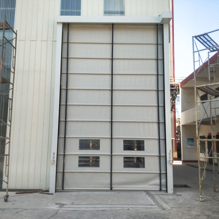 Quick Opening Servo Control High Speed Folding Door Motor System for High-Frequency Industrial Passages