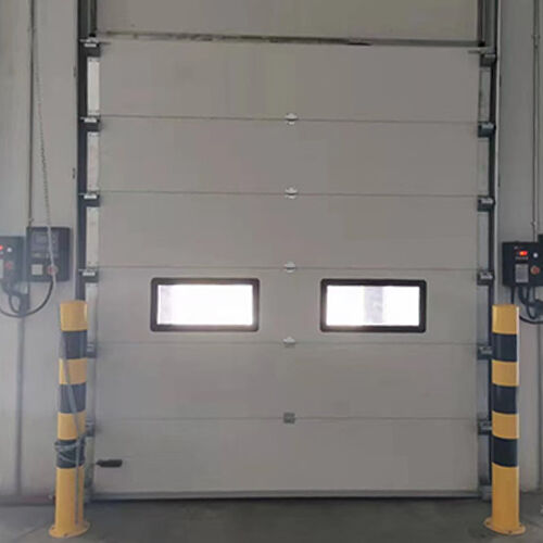 Class-A Fire-Retardant Fire-Rated Industrial Sectional Overhead Door For Industrial Facility Operations