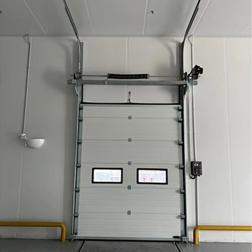 12m*8m Industrial Automatic High Speed Steel Rolling Overhead Sectional Door