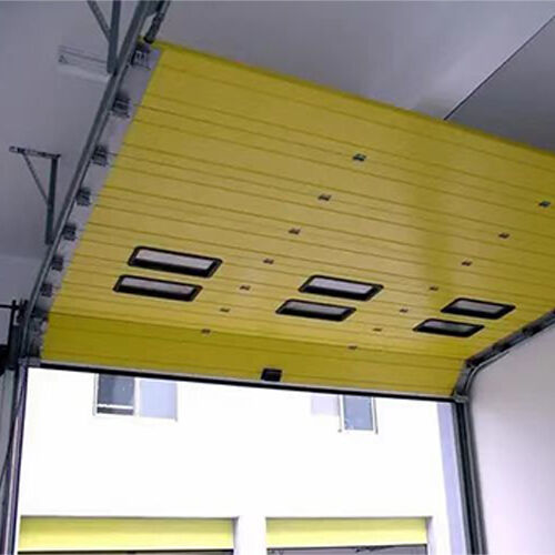 2mm Heavy-Duty Steel Industrial Sectional Overhead Door For Fleet Maintenance Facilities