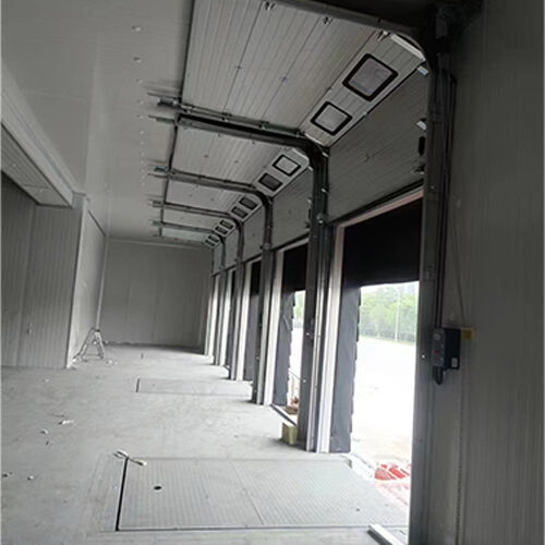 2mm Heavy-Duty Steel Industrial Sectional Overhead Door For Fleet Maintenance Facilities