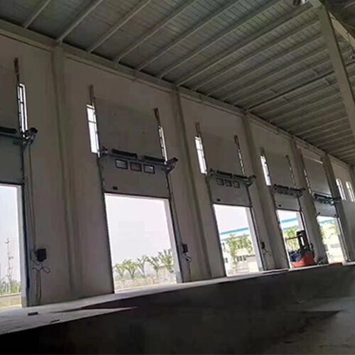 Customized Wide-Opening Industrial Sectional Overhead Door For Automotive Assembly Plant Operations