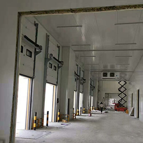 Aluminium-Alloy Energy-Saving Corrosion-Resistant Industrial Sectional Overhead Door For Port Logistics