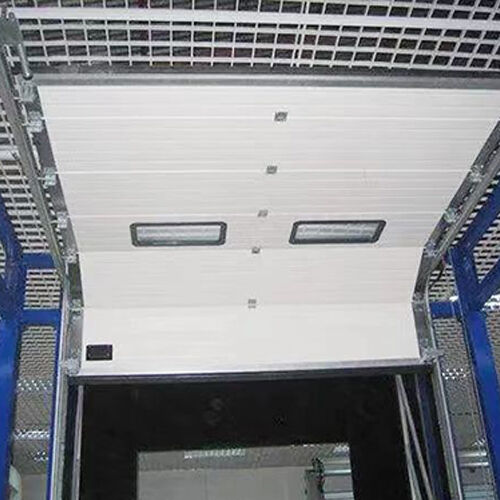 Vision-Panel Easy-Cargo-Handling Industrial Sectional Overhead Door For Airport Cargo Buildings