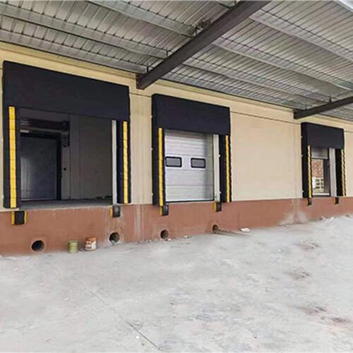 Vertical-Lift Noise-Reducing Industrial Sectional Overhead Door For Logistics Area Operations