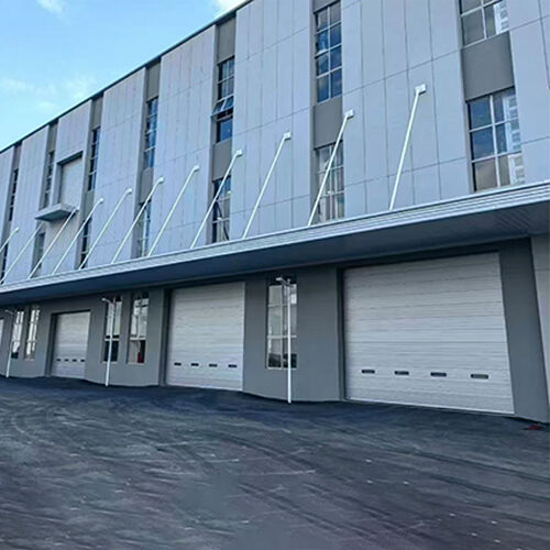 24dB Sound-Insulated Heavy-Duty Industrial Sectional Overhead Garage Door For Commercial Use