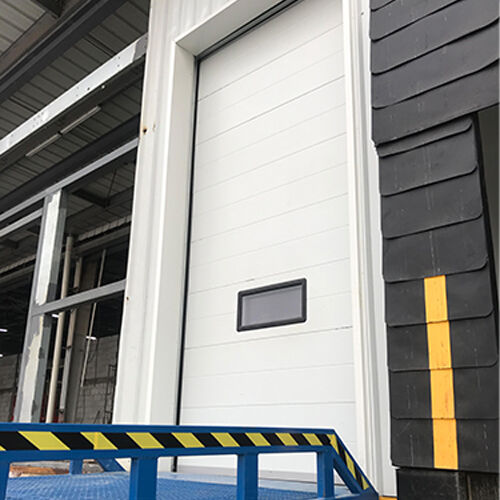 24dB Sound-Insulated Heavy-Duty Industrial Sectional Overhead Garage Door For Commercial Use