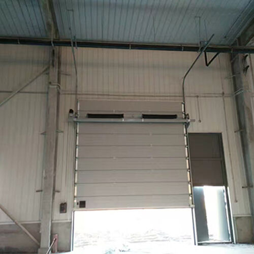 Noise-Reducing Wind-Resistant Custom Industrial Sectional Overhead Door For Facility Main Entrances