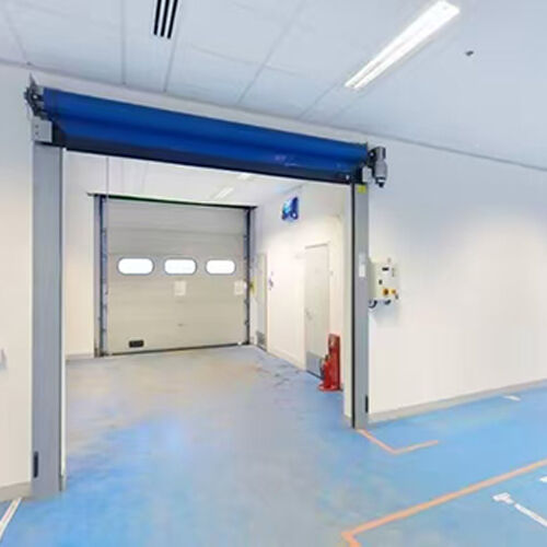 High-Speed Long-Term Reliability Industrial Sectional Overhead Door For Machinery Manufacturing Facilities