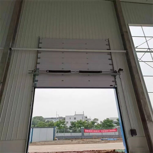High-Speed Long-Term Reliability Industrial Sectional Overhead Door For Machinery Manufacturing Facilities