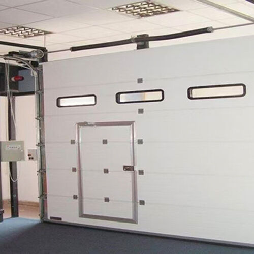 220V 380V Sectional Industrial Door Customized for Metal Processing Plants