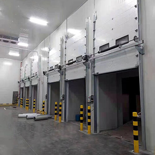 24dB Watertight Industrial Sectional Overhead Garage Door For Finished Goods Dispatch Zones
