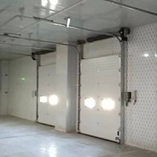 Smooth Quiet Reliable Industrial Sectional Overhead Door For Assembly Workshop Operations