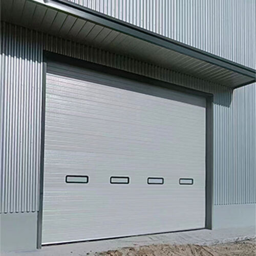 Strong Panel Construction Heavy Duty Industrial Door For Manufacturing Plant Loading Bays