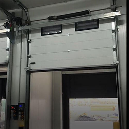 Strong Panel Construction Heavy Duty Industrial Door For Manufacturing Plant Loading Bays