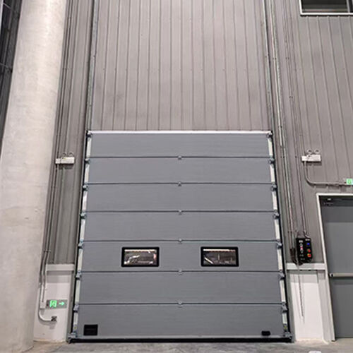 High-Frequency Stable-Operation Industrial Sectional Overhead Door For Logistics Transit Warehouses