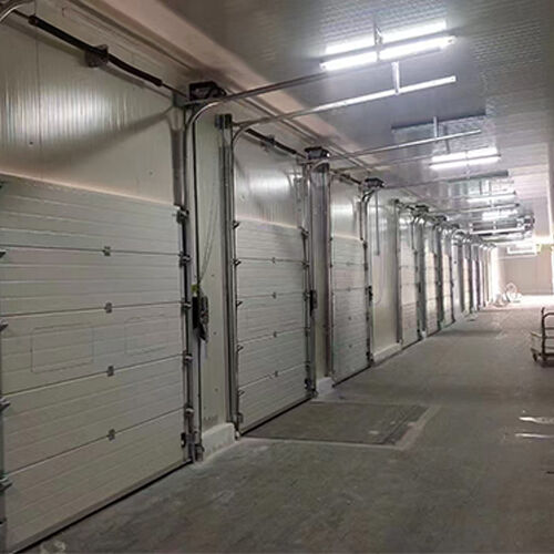 Wind-Resistant Level-11 Industrial Sectional Overhead Door For Parcel Sorting Centers