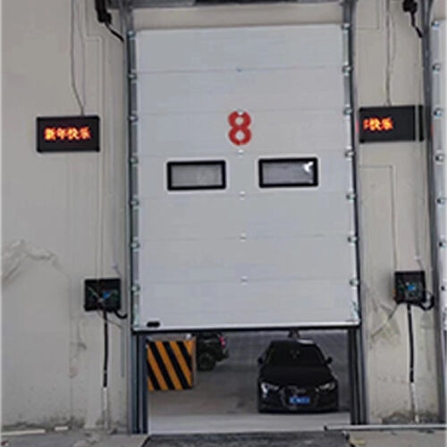 24dB Sound Insulation Affordable Industrial Sectional Door Solutions For Third-Party Logistics (3PL) Facilities