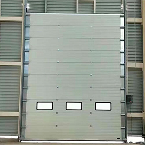 24dB Sound Insulation Affordable Industrial Sectional Door Solutions For Third-Party Logistics (3PL) Facilities
