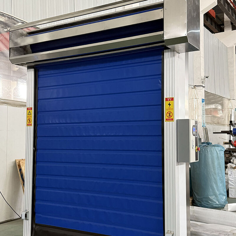 Low Temperature PVC Insulated Cold Room High Speed Freezer Door for Cold Storage Applications
