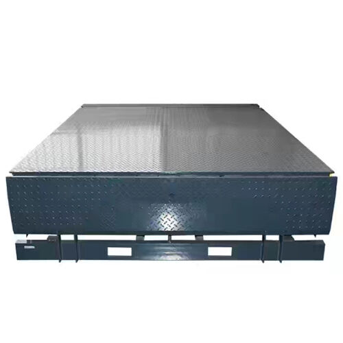 Hydraulic Heavy Duty Loading Dock Leveler 3mm Steel Platform with Stable Lift System Warehouse Operations